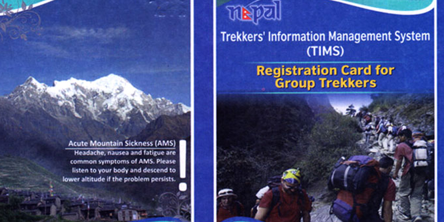 Nepal TIMS permit 