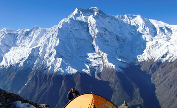 Pisang peak climbing Nepal 