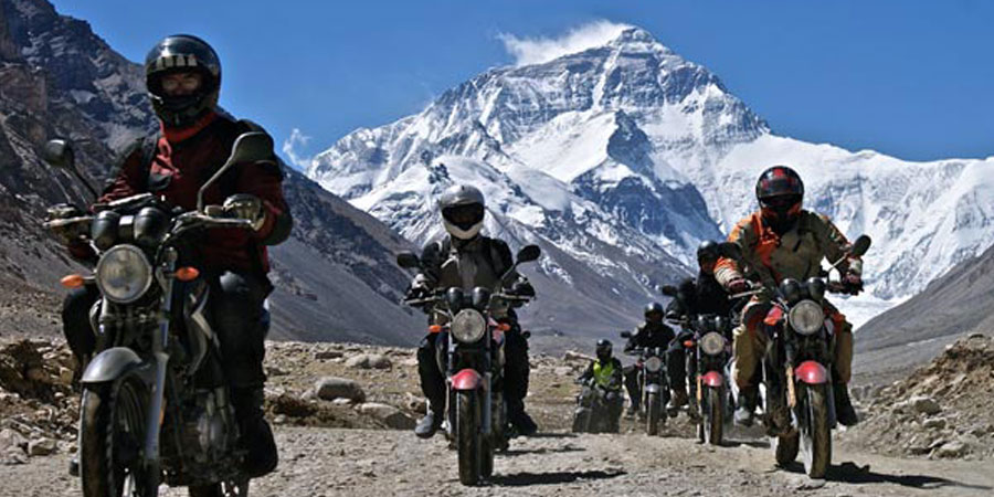 Tibet Motor biking tour
